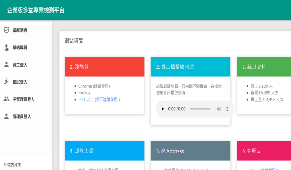 精英文化_選訓用留皆宜的測驗題庫